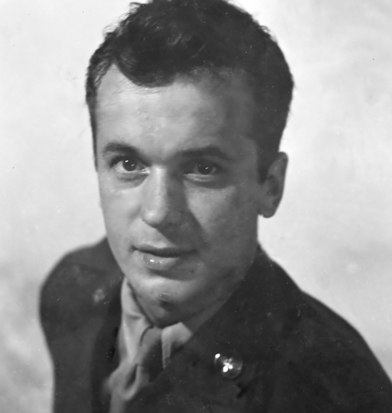 W R Allen Portrait World War two Uniform