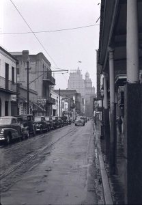Bourbon Street, circa 1942.